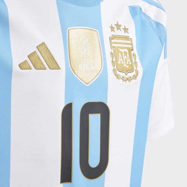 Maillot Argentine Messi n°10 Domicile Junior 2024/25 Bleu - Image 3