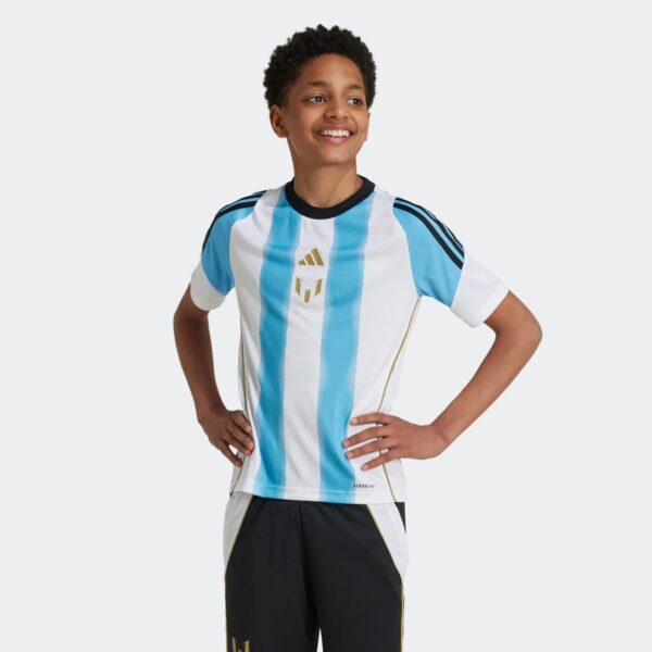 Maillot Adidas Messi Training Junior 2025 Blanc - Image 4