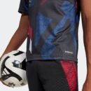 Maillot Manchester United Pre-match Junior 2024/25 Noir