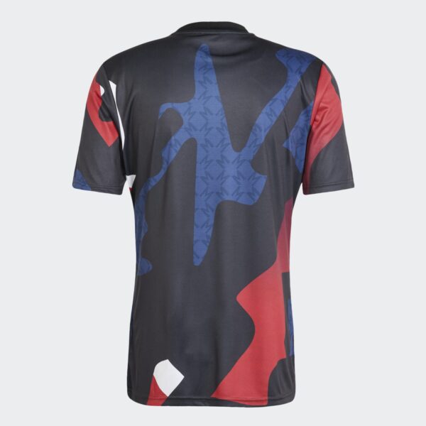 Maillot Manchester United Pre-match Homme 2024/25 Noir - Image 4
