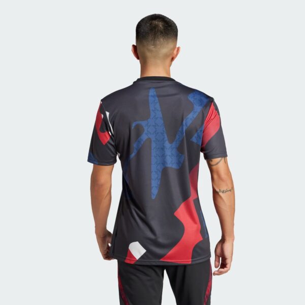 Maillot Manchester United Pre-match Homme 2024/25 Noir - Image 5