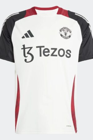 Maillot Manchester United Training Tiro 24 Homme 2024/25 Blanc