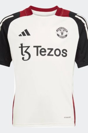 Maillot Manchester United Training Tiro 24 junior 2024/25 Blanc