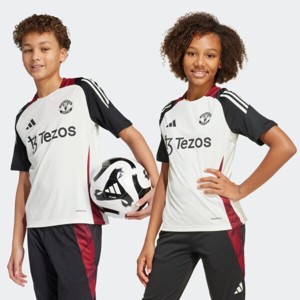 Maillot Manchester United Training Tiro 24 junior 2024/25 Blanc - Image 2