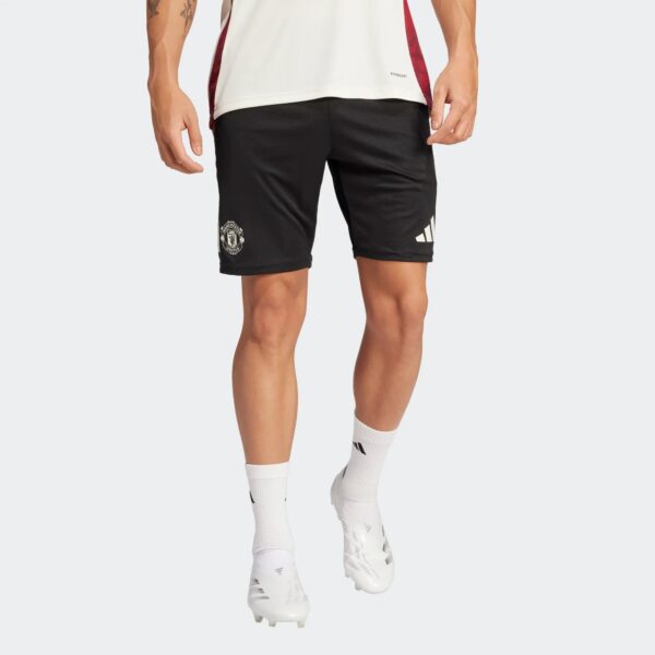 Short Manchester United Training Tiro 24 Homme 2024/25 Noir - Image 2