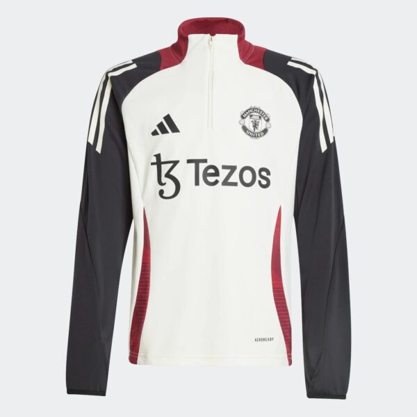 Top Manchester United Training Tiro 24 Junior 2024/25 Blanc