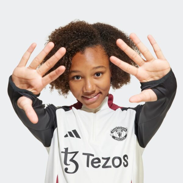 Top Manchester United Training Tiro 24 Junior 2024/25 Blanc - Image 3