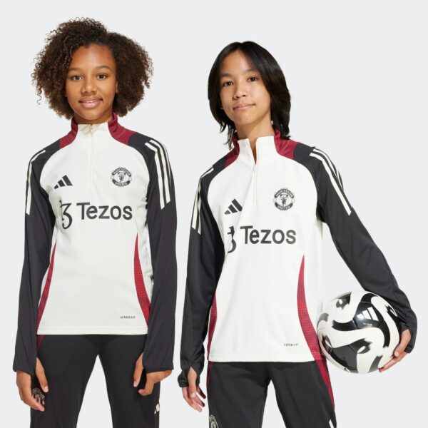 Top Manchester United Training Tiro 24 Junior 2024/25 Blanc - Image 2