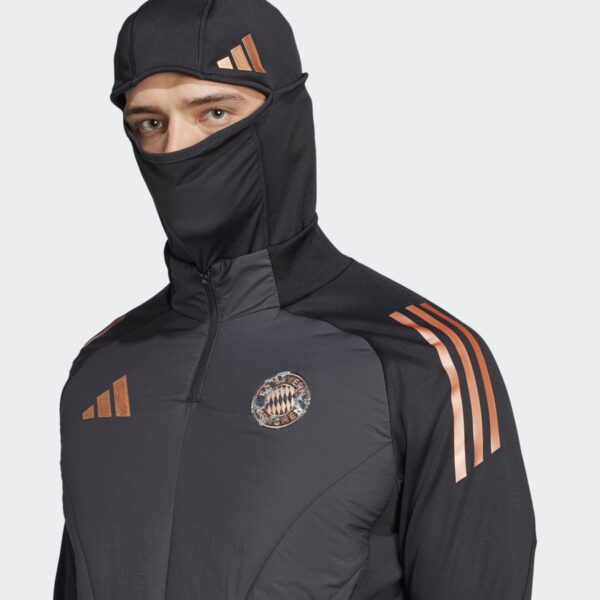 Top Bayern Munich Training Winter Tiro 24 Homme 2024/25 Noir - Image 2