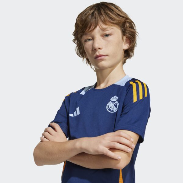Maillot Real Madrid Training Tiro 24 Junior 2024/25 Bleu Nuit - Image 3