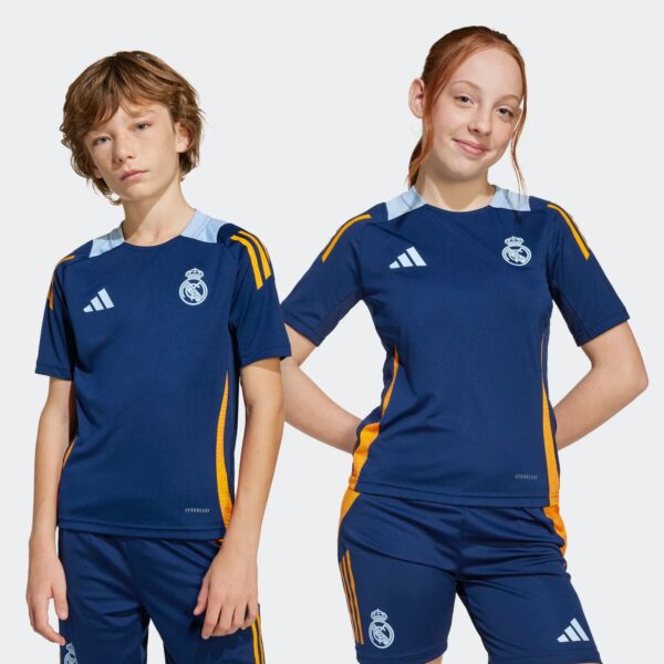 Maillot Real Madrid Training Tiro 24 Junior 2024/25 Bleu Nuit - Image 2