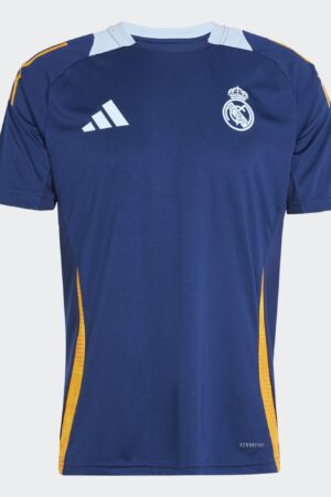Maillot Real Madrid Training Tiro 24 Homme 2024/25 Bleu Nuit
