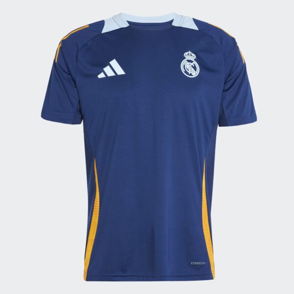 Maillot Real Madrid Training Tiro 24 Homme 2024/25 Bleu Nuit