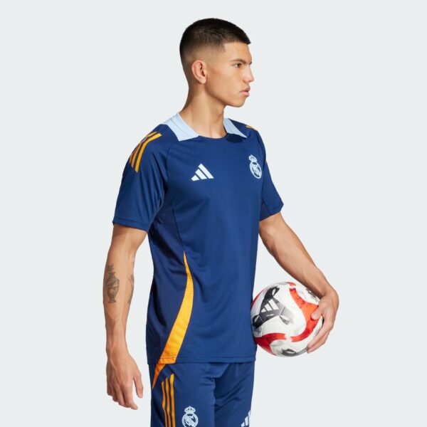 Maillot Real Madrid Training Tiro 24 Homme 2024/25 Bleu Nuit - Image 7