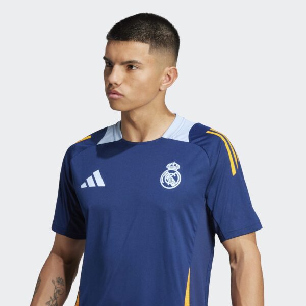 Maillot Real Madrid Training Tiro 24 Homme 2024/25 Bleu Nuit - Image 3