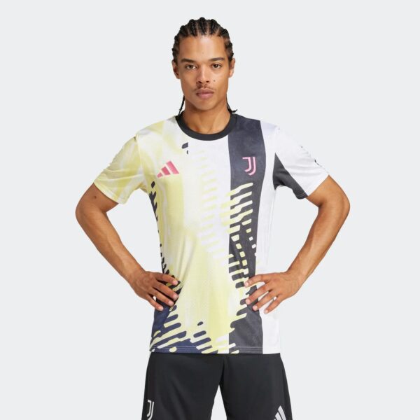 Maillot Juventus Turin Pre-match Homme 2024/25 Jaune - Image 2