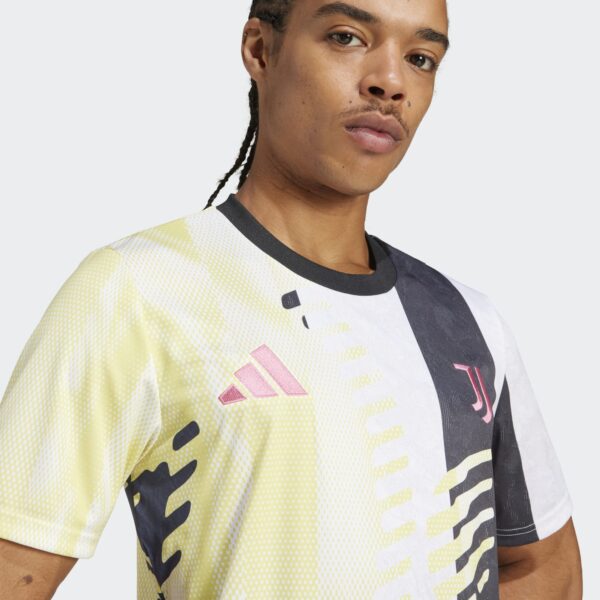Maillot Juventus Turin Pre-match Homme 2024/25 Jaune - Image 3