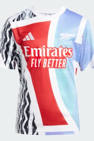 Maillot Arsenal Pre-match Junior 2024/25 Blanc