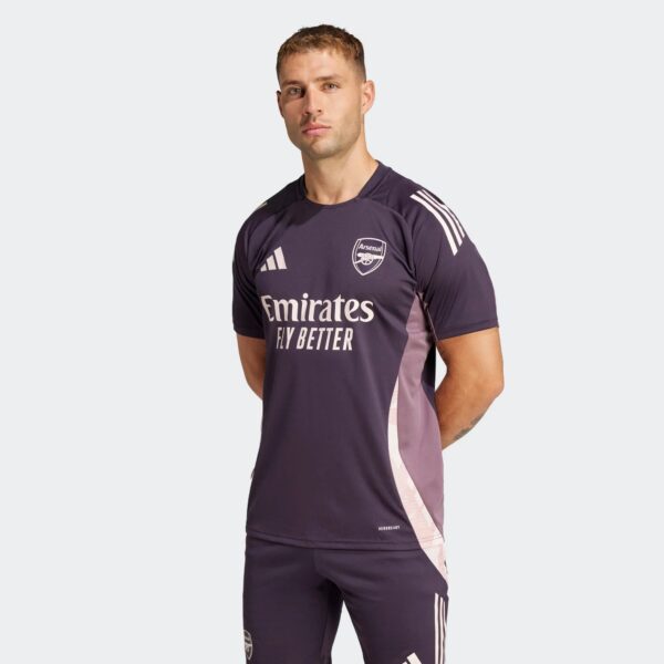 Maillot Arsenal Training Tiro 24 Homme 2024/25 Rosé - Image 2
