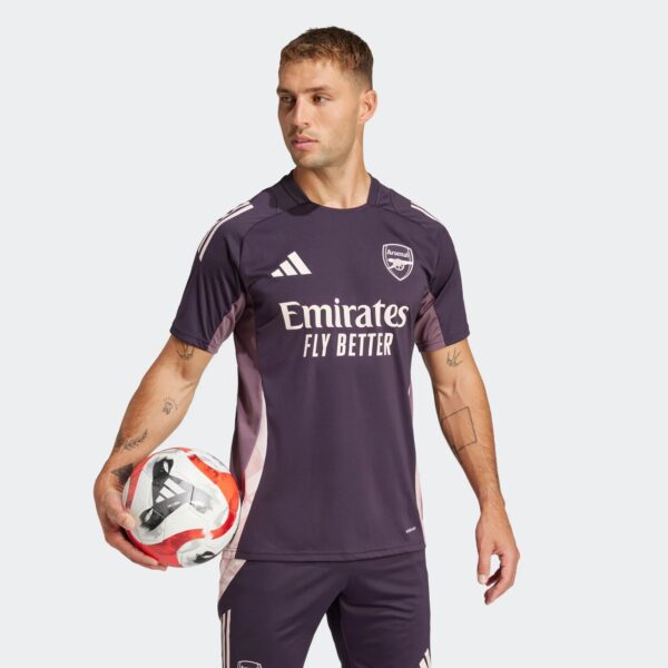Maillot Arsenal Training Tiro 24 Homme 2024/25 Rosé - Image 7