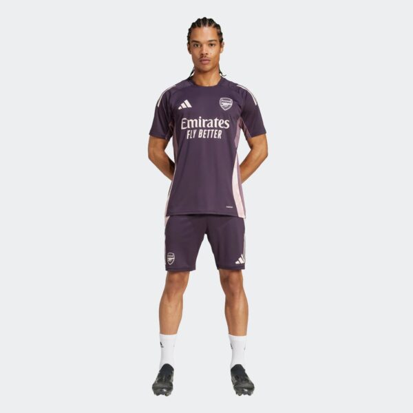 Short Arsenal Training Tiro 24 Homme 2024/25 Rosé - Image 7