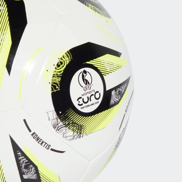 Ballon Adidas Club Blanc/Vert ( UEFA Women's EURO25 ) - Image 3