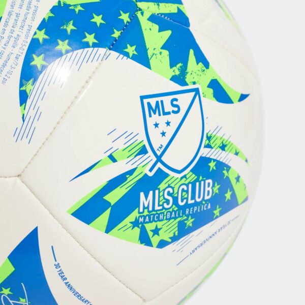 Ballon Adidas MLS Club 2025 Blanc - Image 4