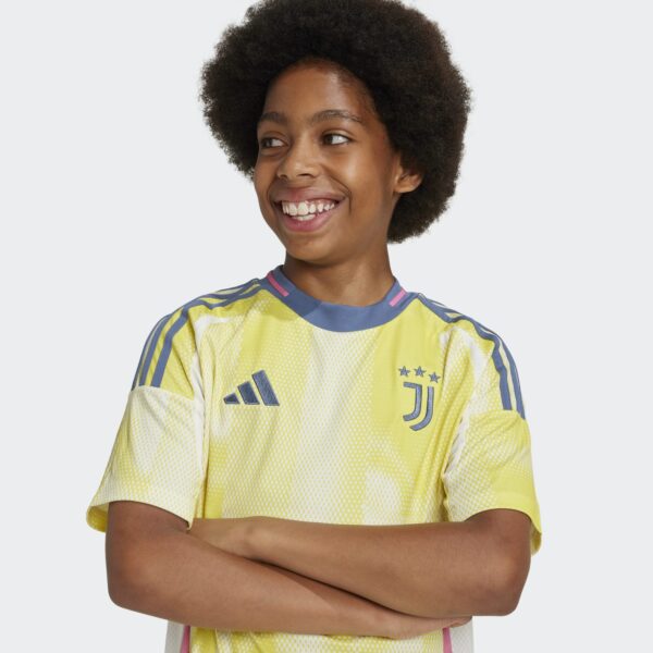 Maillot Juventus Turin Extérieur Junior 2024/25 Jaune - Image 3