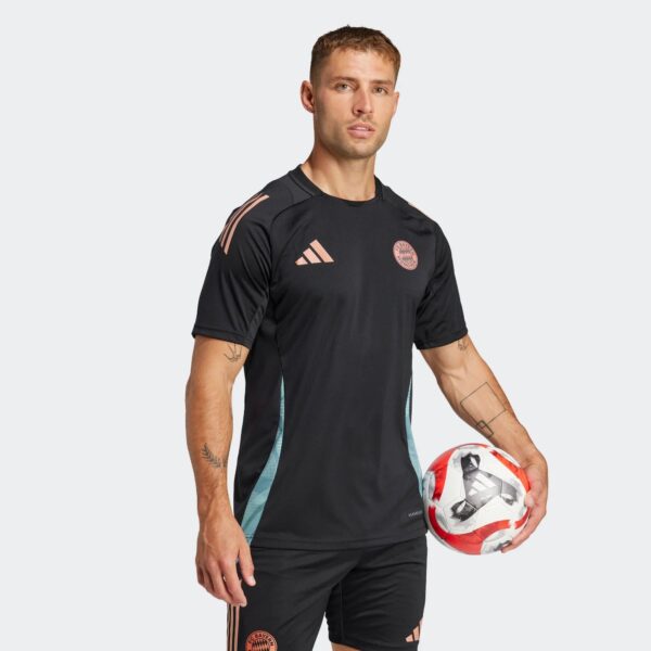 Maillot Bayern Munich Training Tiro 24 Homme 2024/25 Noir - Image 7