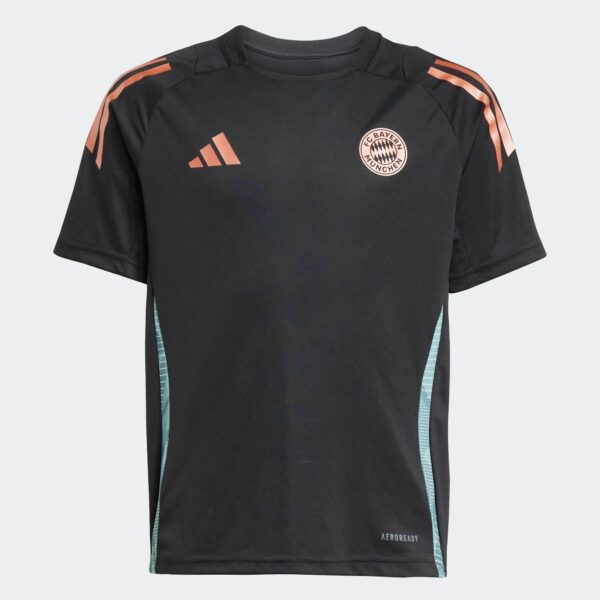 Maillot Bayern Munich Training Tiro 24 Junior 2024/25 Noir