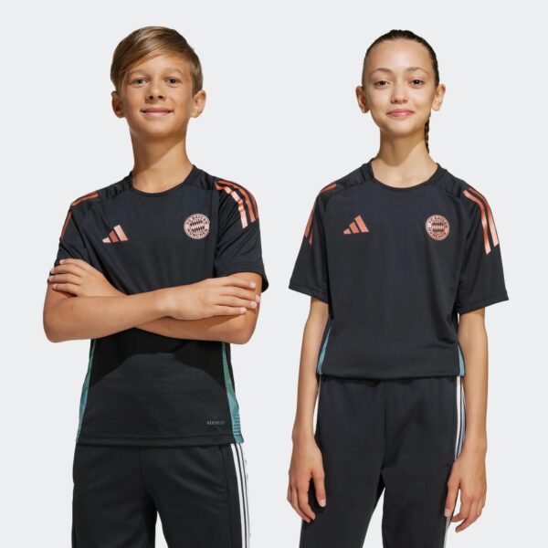 Maillot Bayern Munich Training Tiro 24 Junior 2024/25 Noir - Image 2