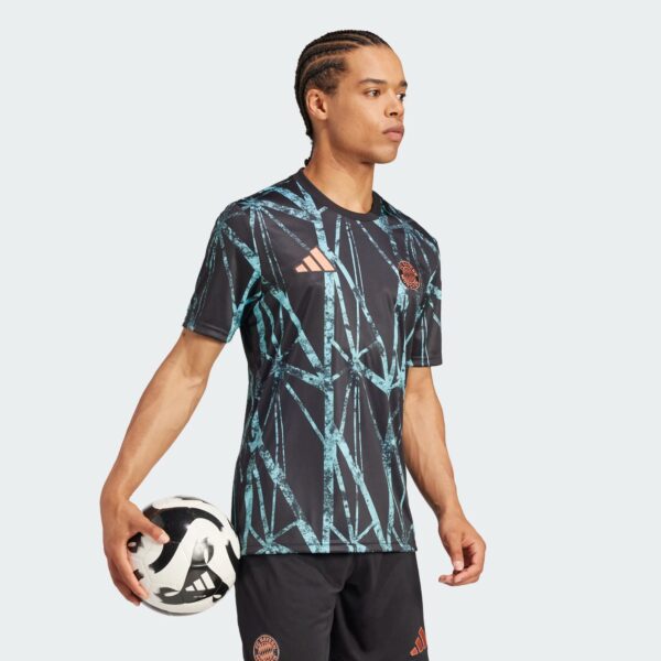 Maillot Bayern Munich Pre-match Homme 2024/25 Noir - Image 7