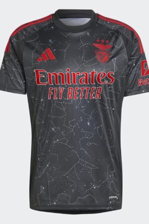 Maillot Benfica Extérieur Homme 2024/25 Noir