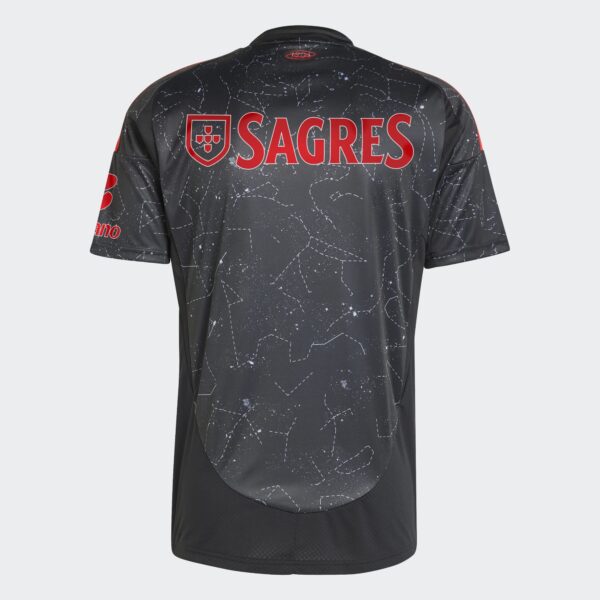 Maillot Benfica Extérieur Homme 2024/25 Noir - Image 4