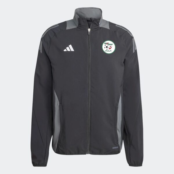 Veste Algérie Pre-match Tiro 24 Homme 2024/25 Noir