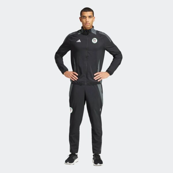 Veste Algérie Pre-match Tiro 24 Homme 2024/25 Noir - Image 7