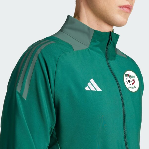 Veste Algérie Pre-match Tiro 24 Homme 2024/25 Vert - Image 5