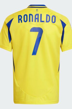 Maillot Al Nassr FC Domicile Ronaldo Junior 2024/25 Jaune