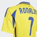 Maillot Al Nassr FC Domicile Ronaldo Junior 2024/25 Jaune