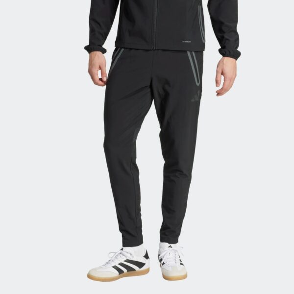Pantalon Real Madrid Survêtement Woven Pro 2025 Noir - Image 3