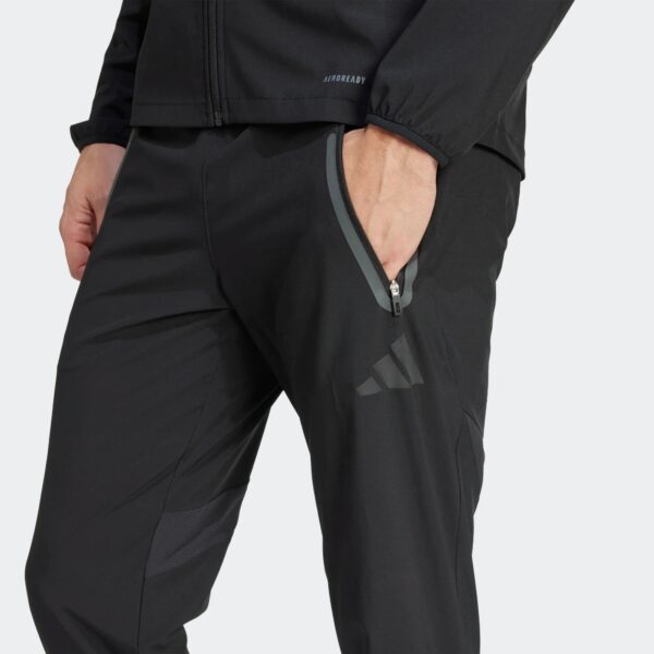 Pantalon Real Madrid Survêtement Woven Pro 2025 Noir