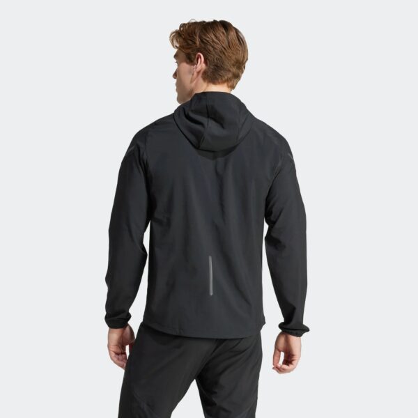Veste à Capuche Real Madrid Survêtement Woven Pro 2025 Noir - Image 4