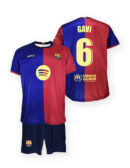 Kit FC Barcelone Domicile Junior Gavi 2024/25