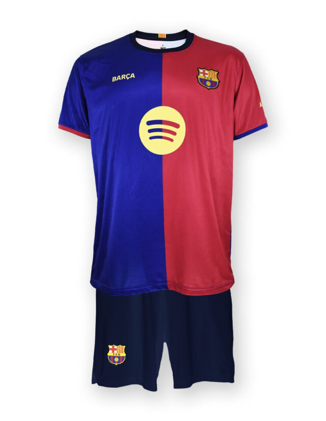 Kit FC Barcelone Domicile Junior Gavi 2024/25 - Image 4