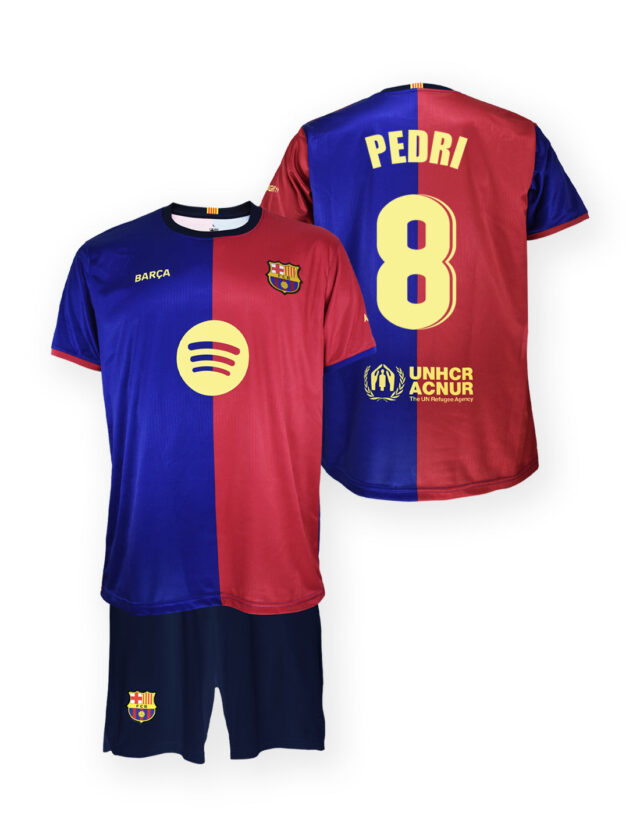 Kit FC Barcelone Domicile Junior Pedri 2024/25