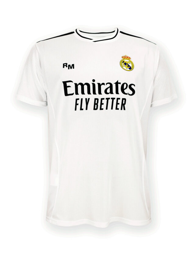 Kit Real Madrid Junior Domicile Mbappé 2024/25 Replica - Image 9