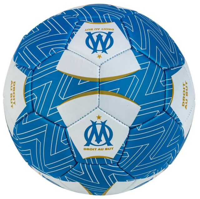 Ballon OM Metallic 2023/24 Bleu-Blanc