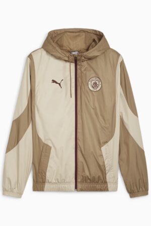 Veste Manchester City Pre-match Homme 2023/24 Beige