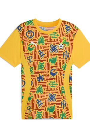 Maillot Ghana Pre-match Homme 2025 Jaune