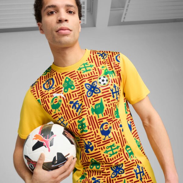 Maillot Ghana Pre-match Homme 2025 Jaune - Image 5